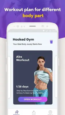 Hooked Gym android App screenshot 4